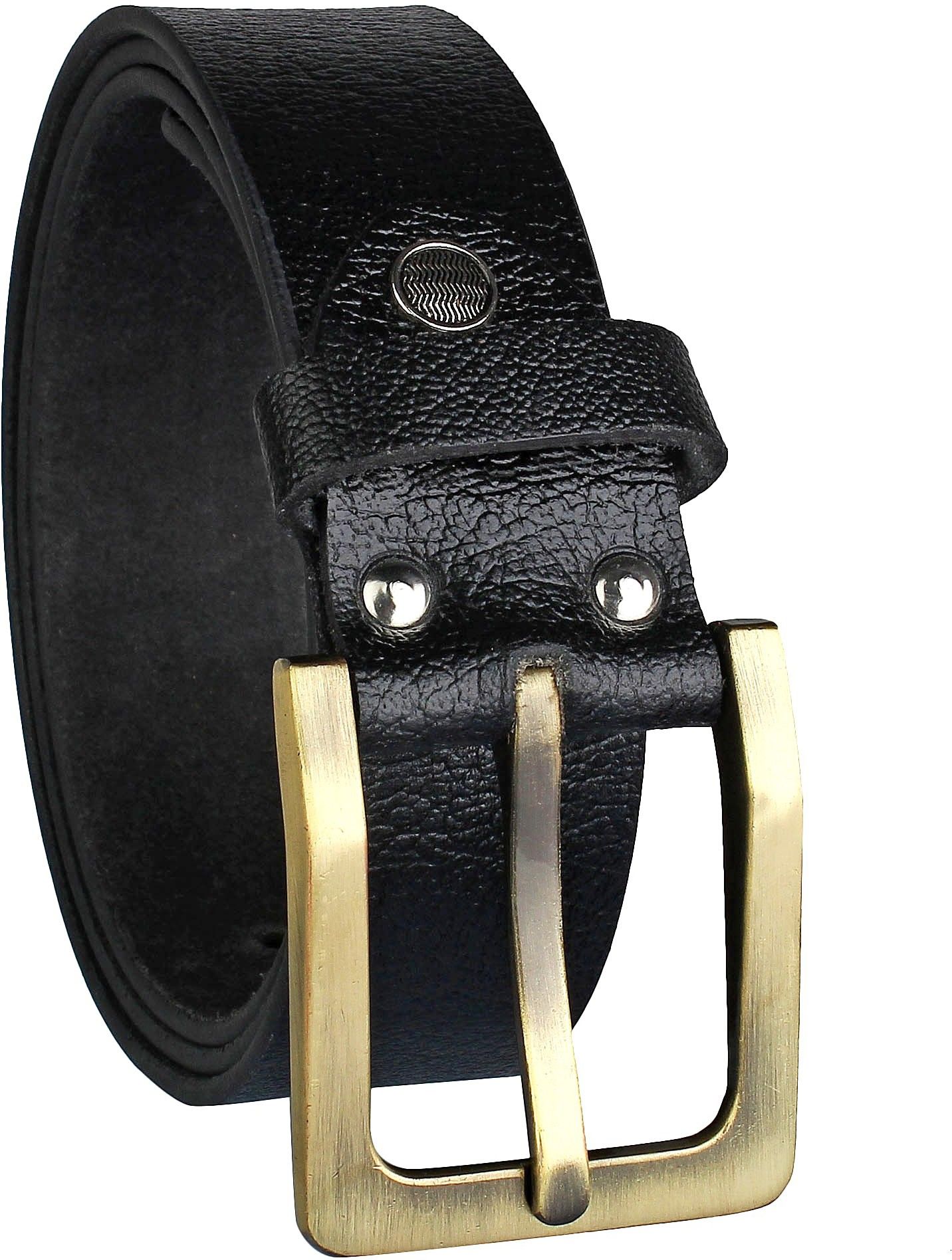 urban alfami Men Casual, Evening, Formal, Party Black Genuine Leather Belt-picture-27