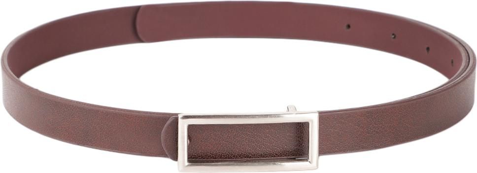 Women Casual Brown Artificial Leather Belt