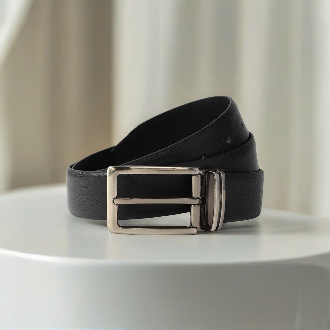 hrx by hrithik roshan Men Formal Black Genuine Leather Belt-picture-26