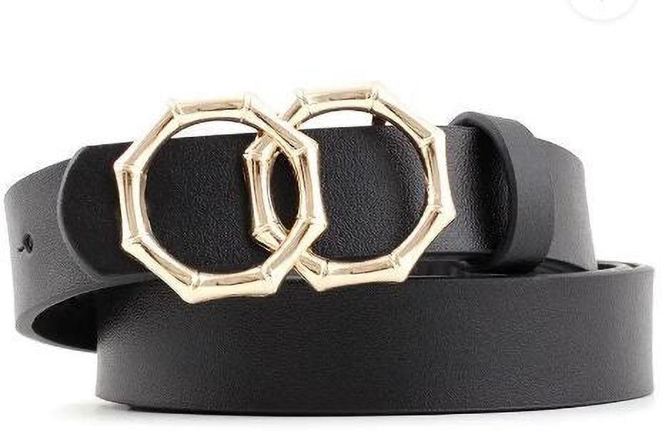 roversole Women Party Black Artificial Leather Belt-picture-16