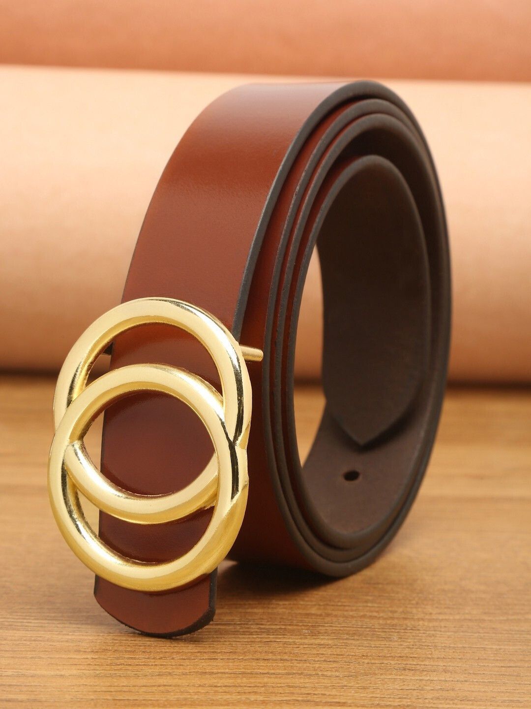 teakwood leathers Women Casual Tan Genuine Leather Belt-picture-35