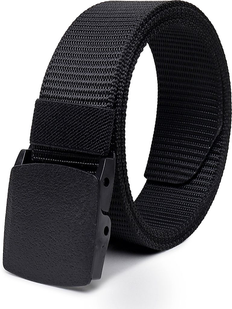 roadster Men Formal, Casual, Evening, Party Black Nylon Belt-picture-29