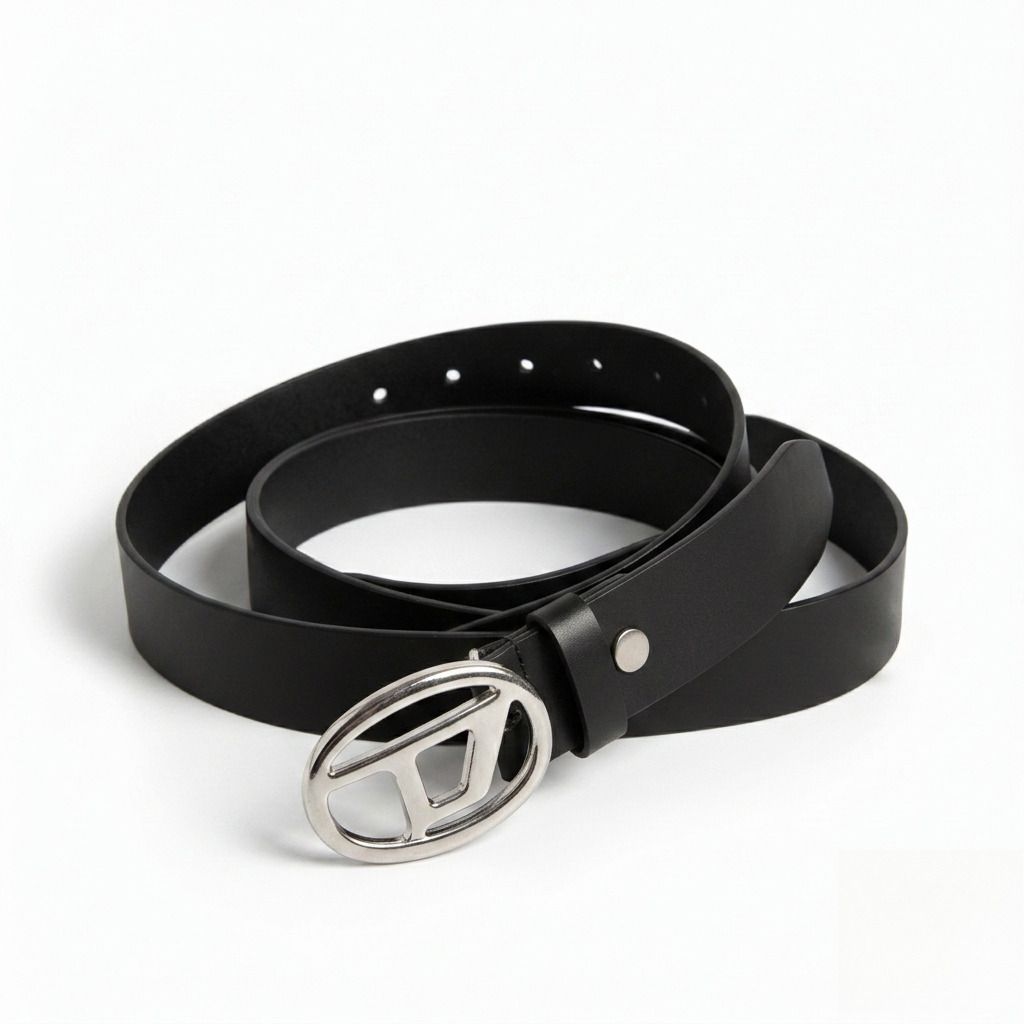 thrynge Men & Women Casual, Evening, Formal, Party Black Genuine Leather Belt-picture-12