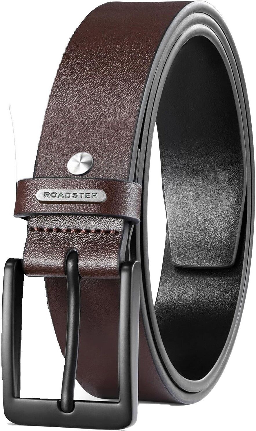 roadster Men Formal, Casual Brown Genuine Leather Belt-picture-16
