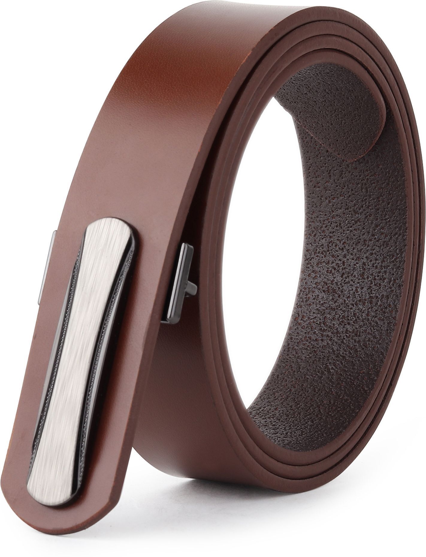 killer Men Formal Brown Texas Leatherite Belt-picture-13