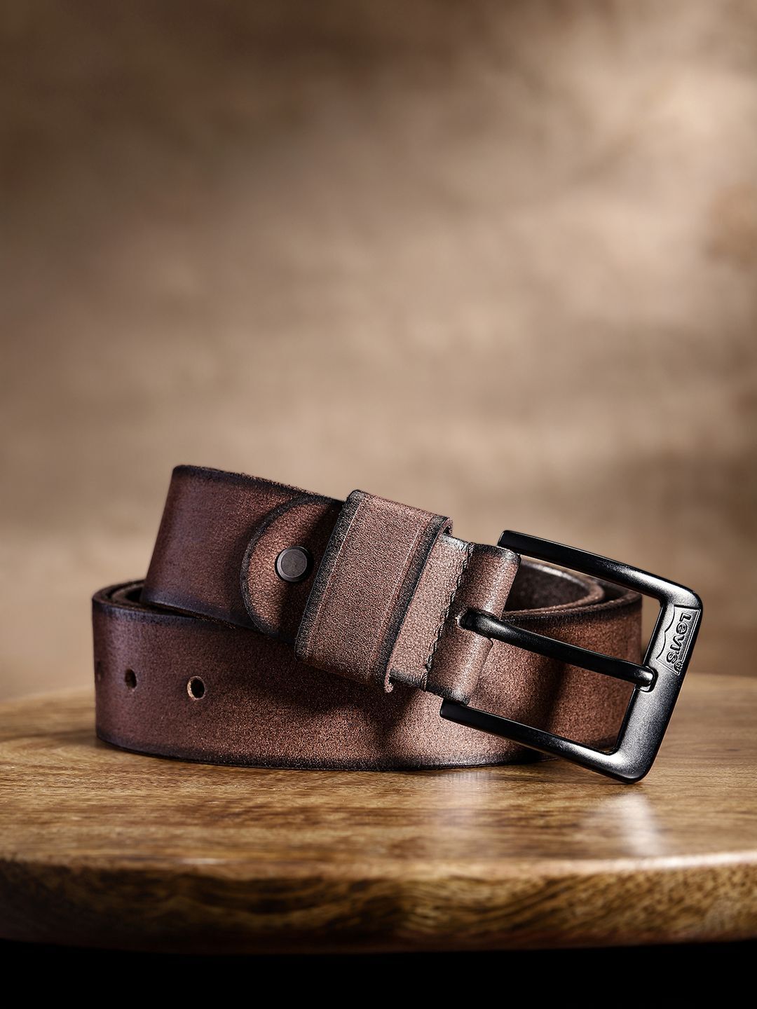 levi's Men Casual Brown Genuine Leather Belt-picture-31