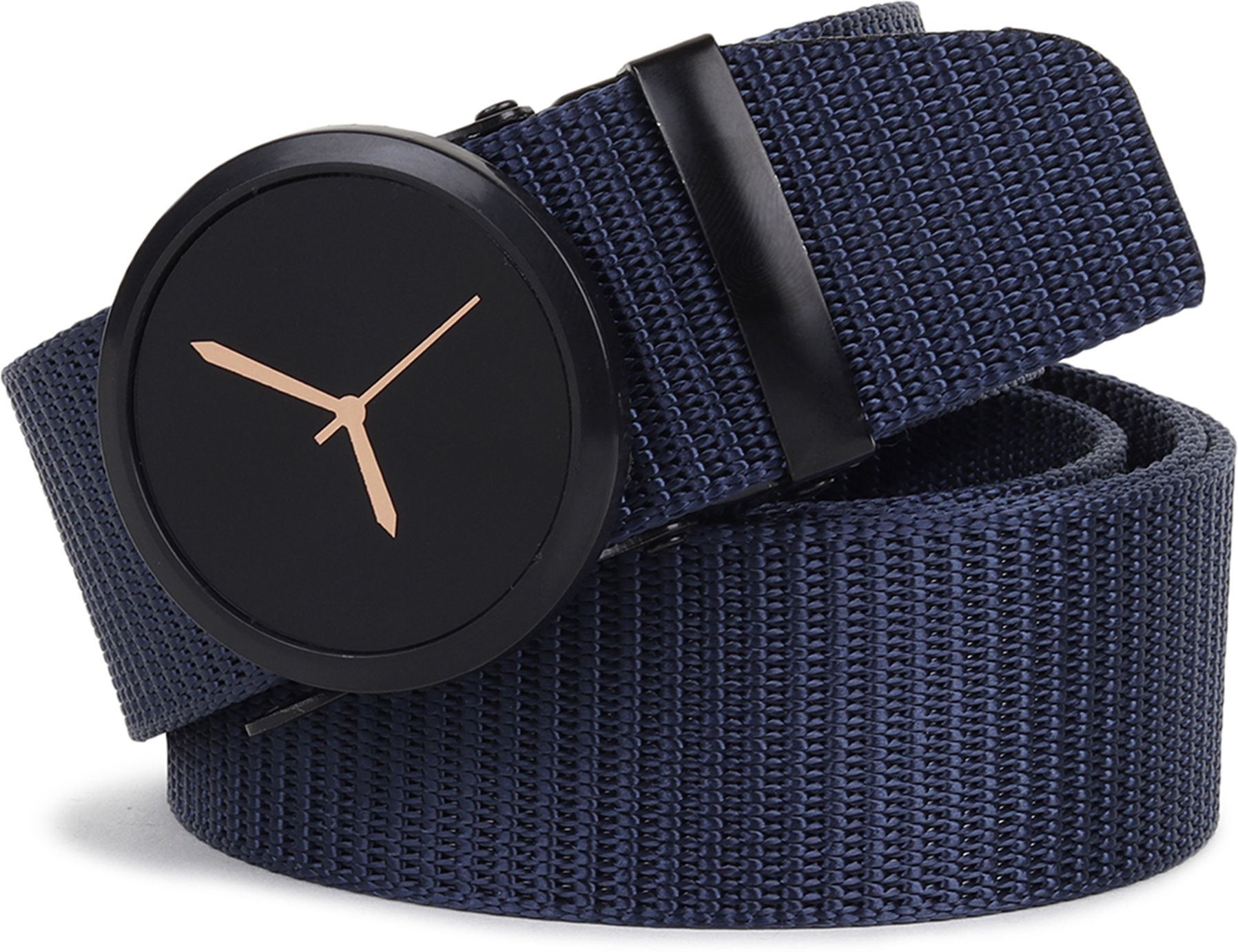 Men Casual, Formal, Evening Blue Nylon Belt-image-17