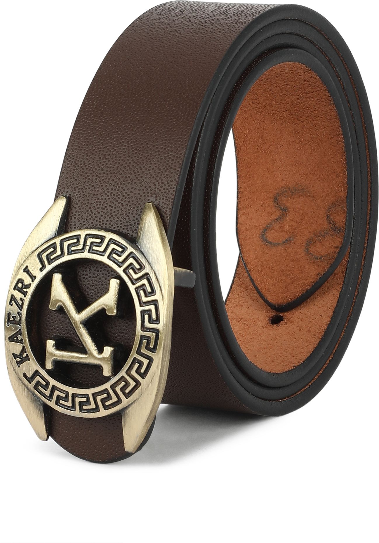 kaezri Men Brown Genuine Leather Belt-picture-43