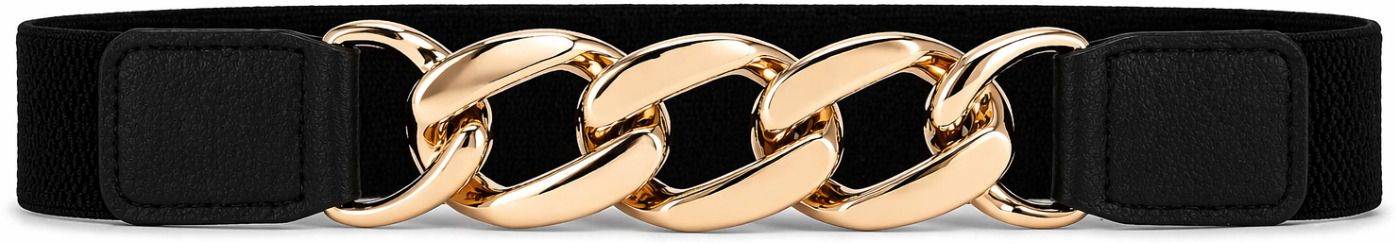 veldth Women Casual, Formal Black Synthetic Belt-picture-37