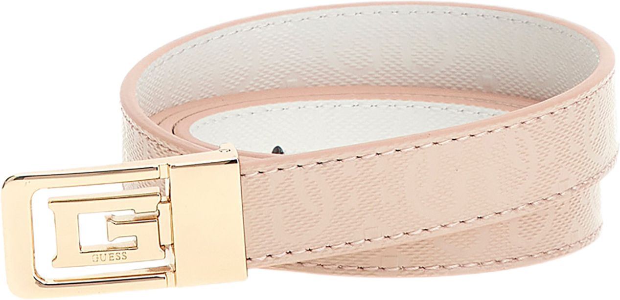 guess Women Casual Pink Nylon Reversible Belt-picture-14
