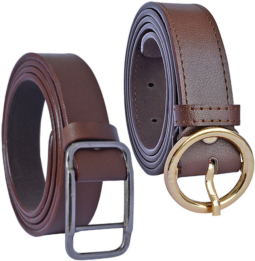 Women Brown Synthetic Belt-image-28