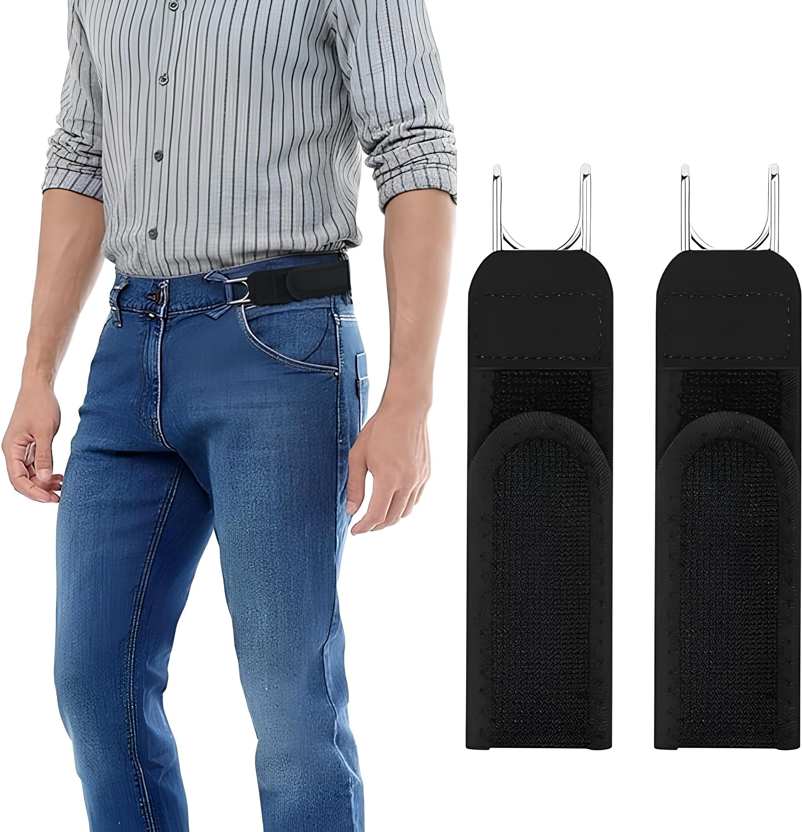 slynk Men & Women Casual, Evening, Formal, Party Black Fabric Belt-picture-27