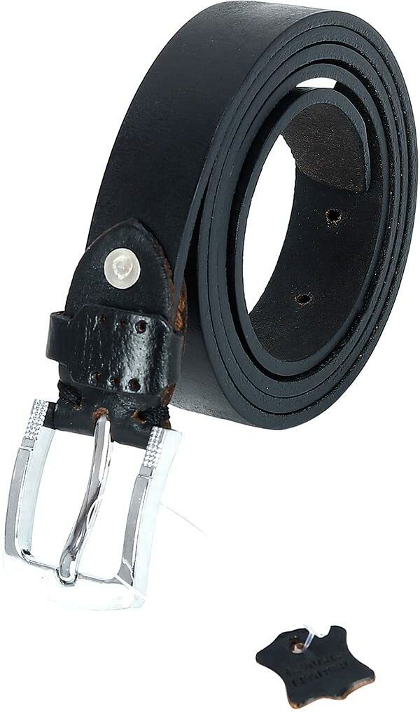 Women Casual, Formal, Party Black Genuine Leather Belt-image-9