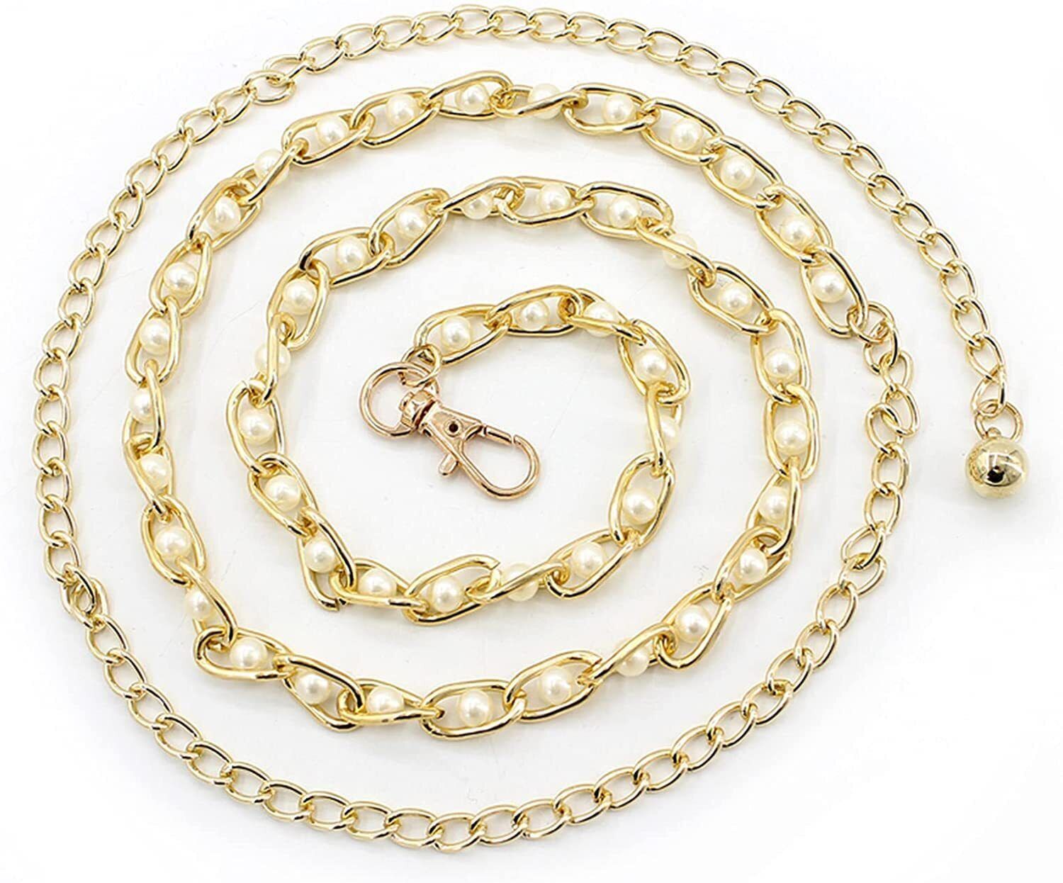 Women Gold Metal Belt