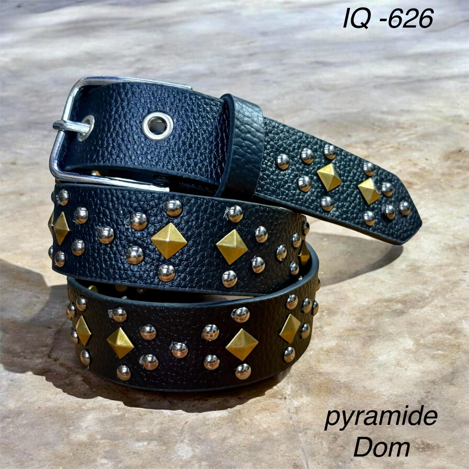 bullskin Men & Women Party, Casual Black Artificial Leather Belt-picture-22