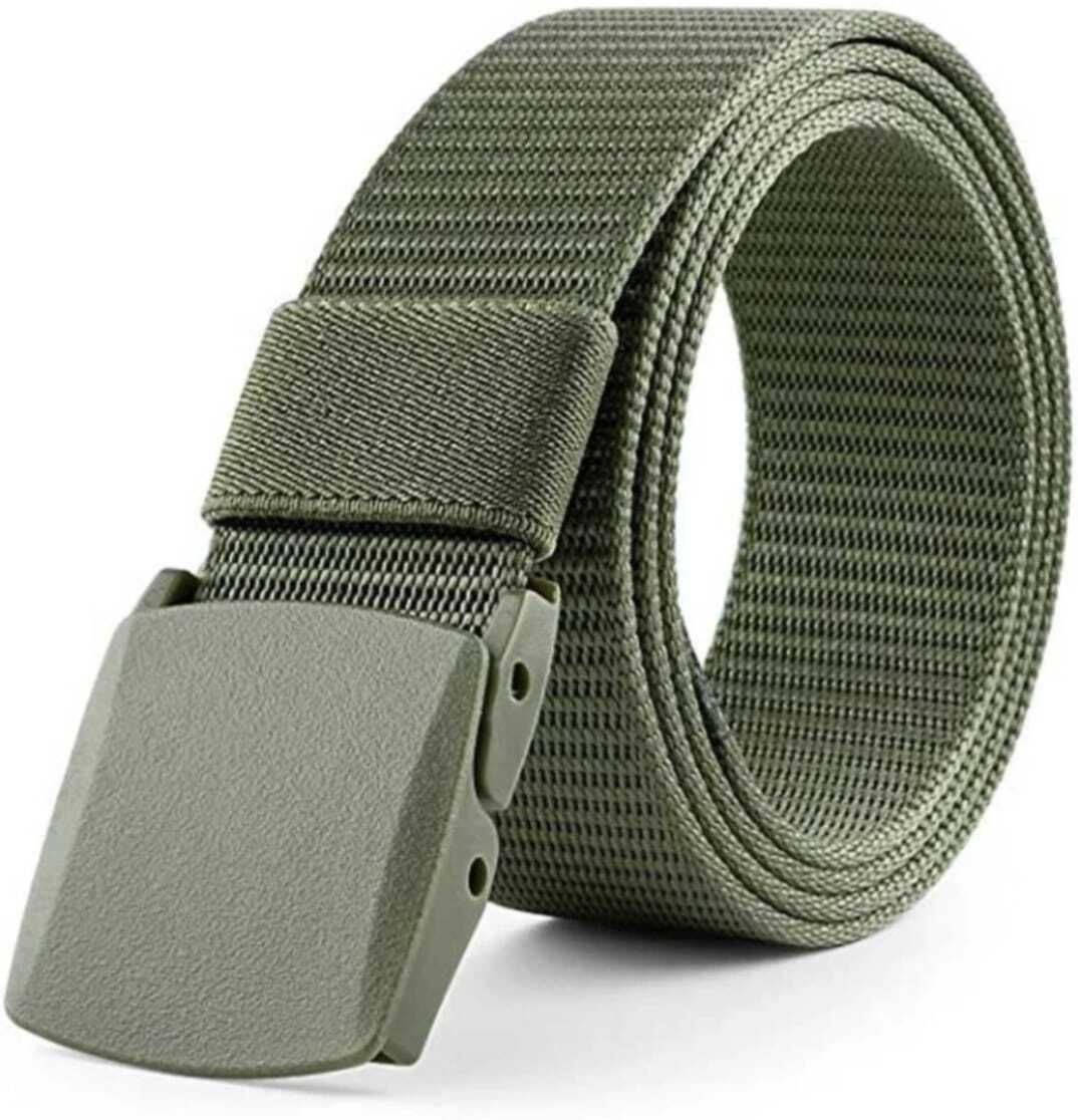 Boys Casual, Evening, Formal, Party Green Nylon Belt-image-13