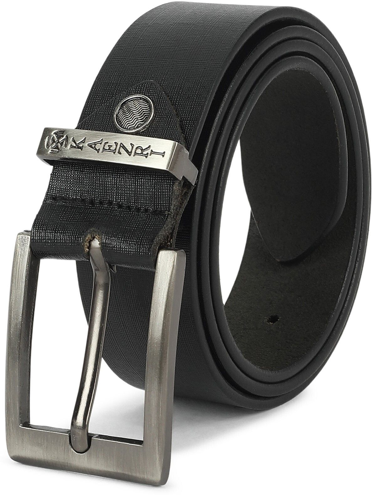 kaezri Men Evening, Party, Formal, Casual Black Genuine Leather Belt-picture-15