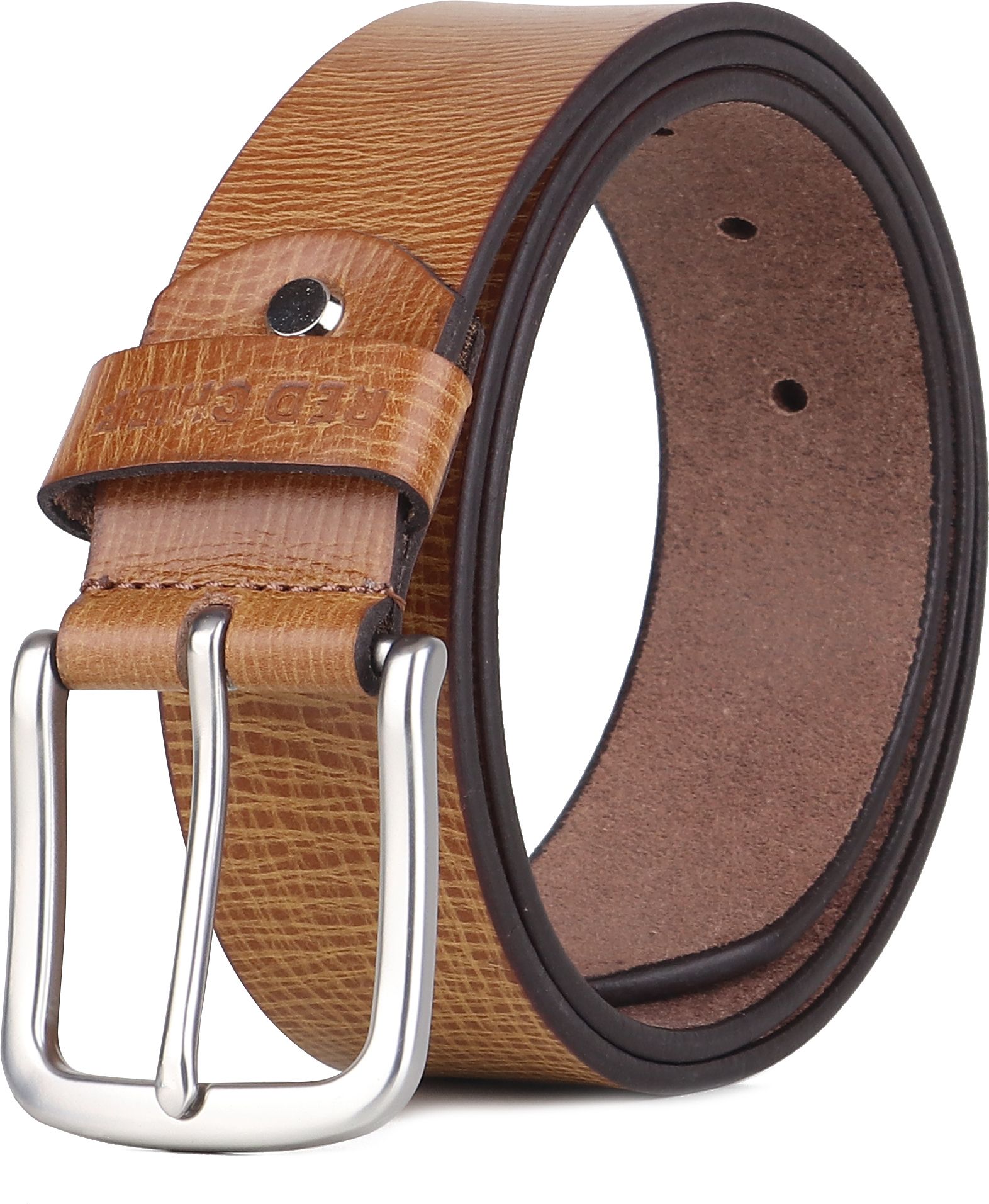 red chief Men Casual Tan Genuine Leather Belt-picture-12