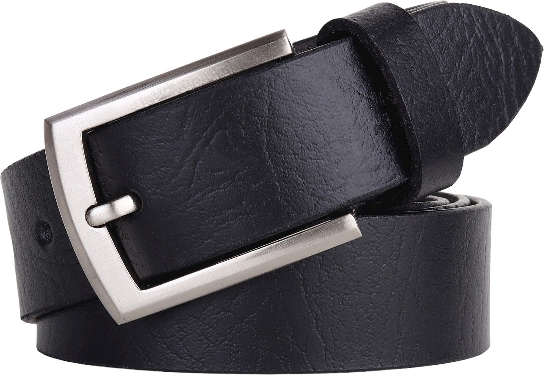 Men Black Genuine Leather Belt-image-15