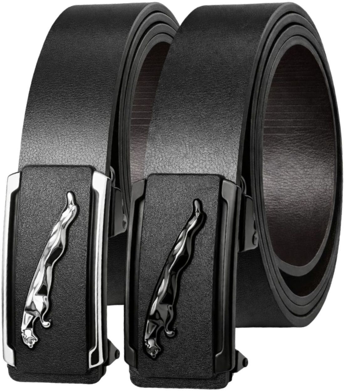 casaditta Men Casual, Formal Black Artificial Leather Belt-picture-21