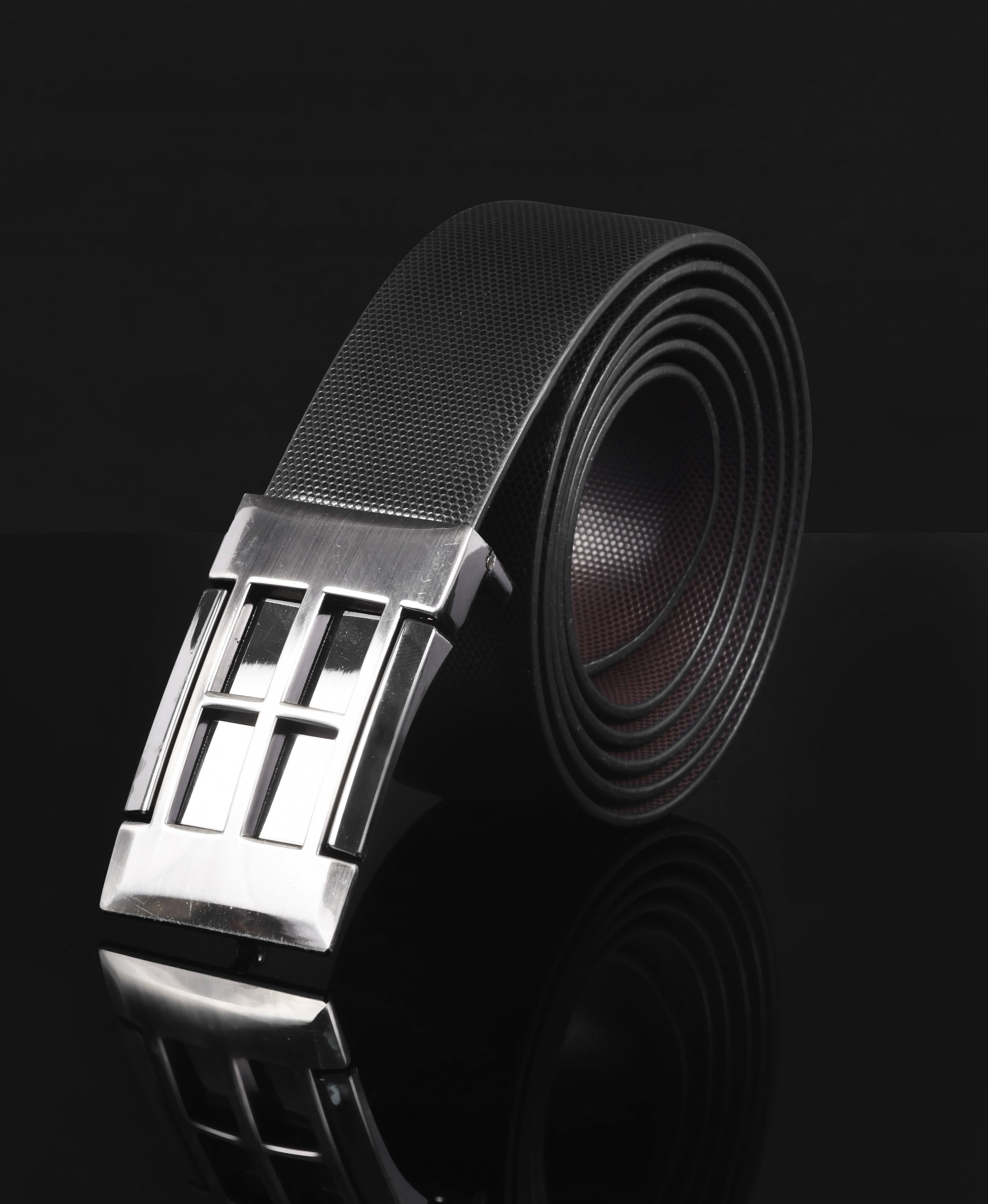 oleo Men Casual Black, Brown Artificial Leather Reversible Belt-picture-13