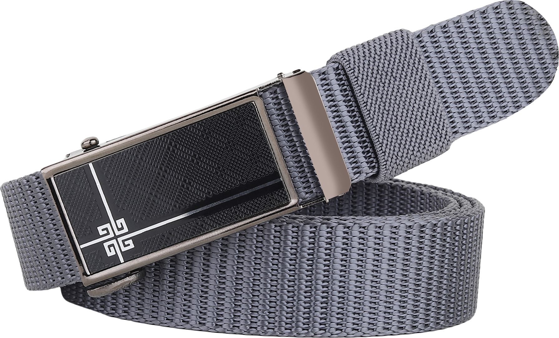 Women Casual Grey Nylon Belt-image-47
