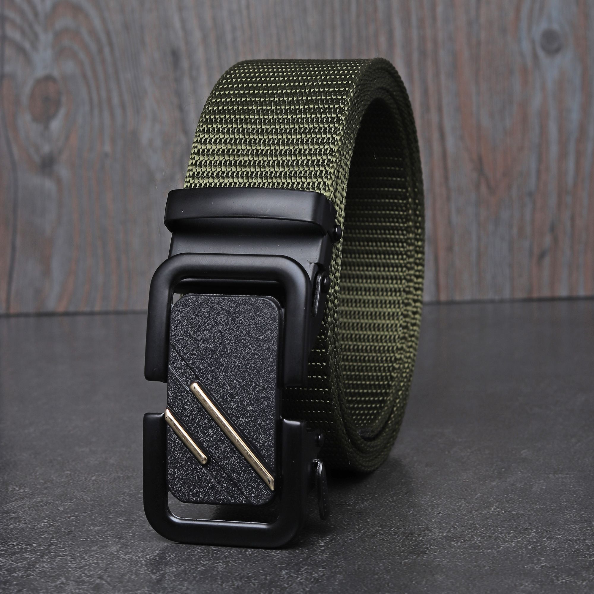 provogue Men Casual Green Nylon Belt-picture-16