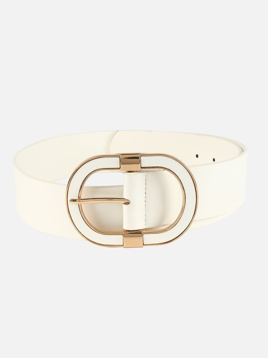 beatnik Women Casual White Artificial Leather Belt-picture-23