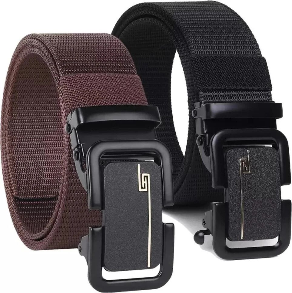 Men Blue Nylon, Canvas Belt-image-26