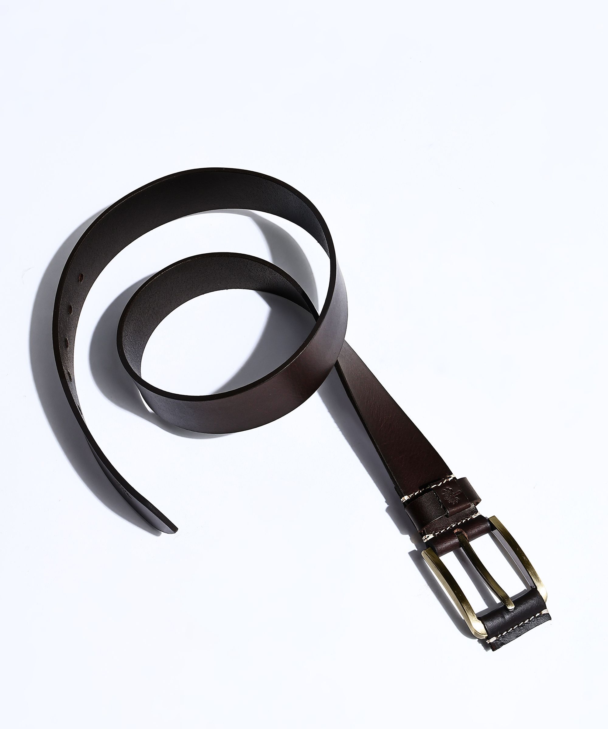 Men Casual Brown Genuine Leather Belt-image-22