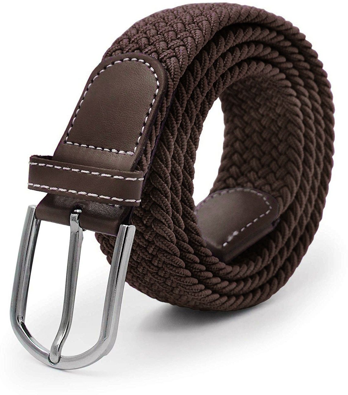 zoro Men & Women Casual, Evening, Party Brown Canvas Belt-picture-14