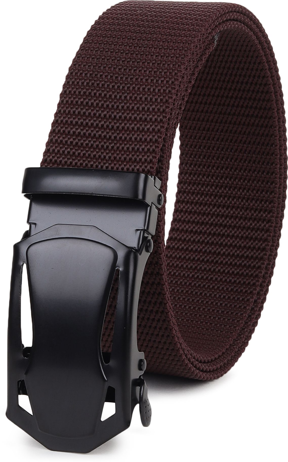 Men Casual Brown Nylon Belt-image-39
