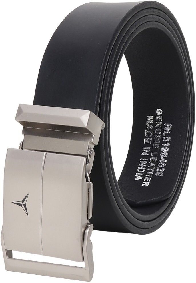 Men Formal Black Genuine Leather Belt-image-27