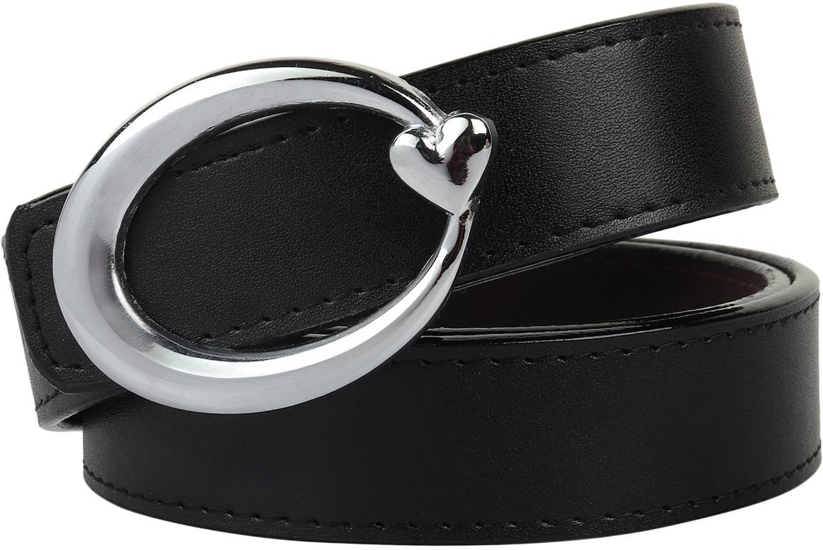 heneda Women Formal Black Artificial Leather Belt-picture-21