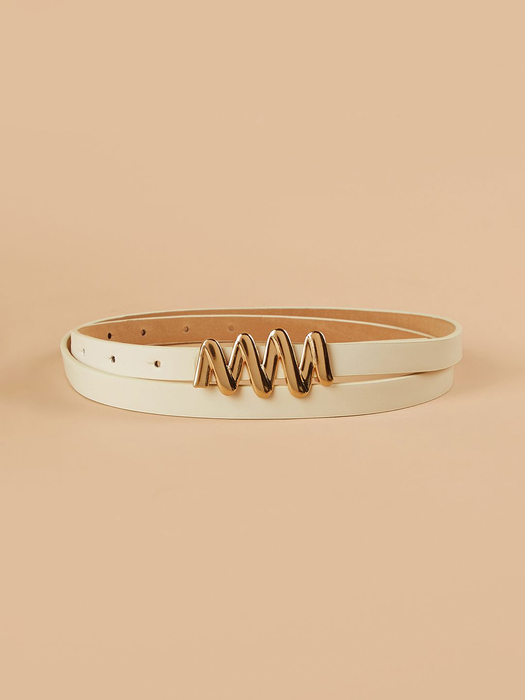 Women White Genuine Leather Belt-image-45