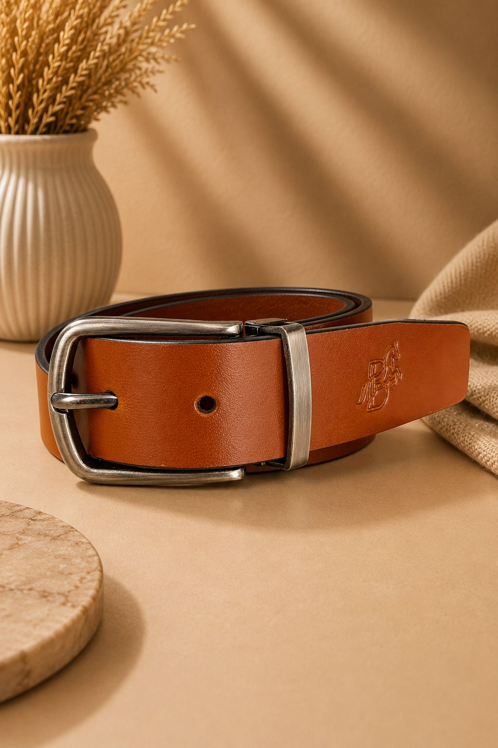 beltaly Men Brown Genuine Leather Belt-picture-43