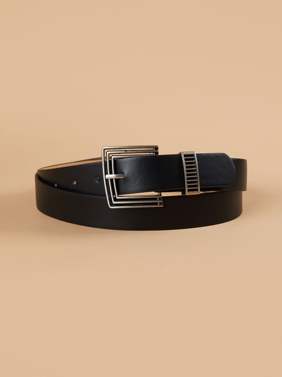 Women Black Genuine Leather Belt-image-35