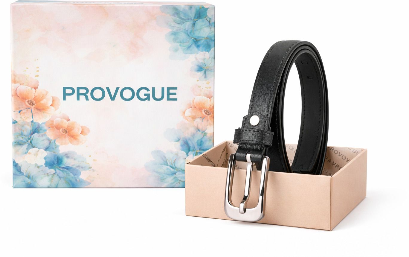 provogue Women Formal, Casual, Party, Evening Black Texas Leatherite Belt-picture-24