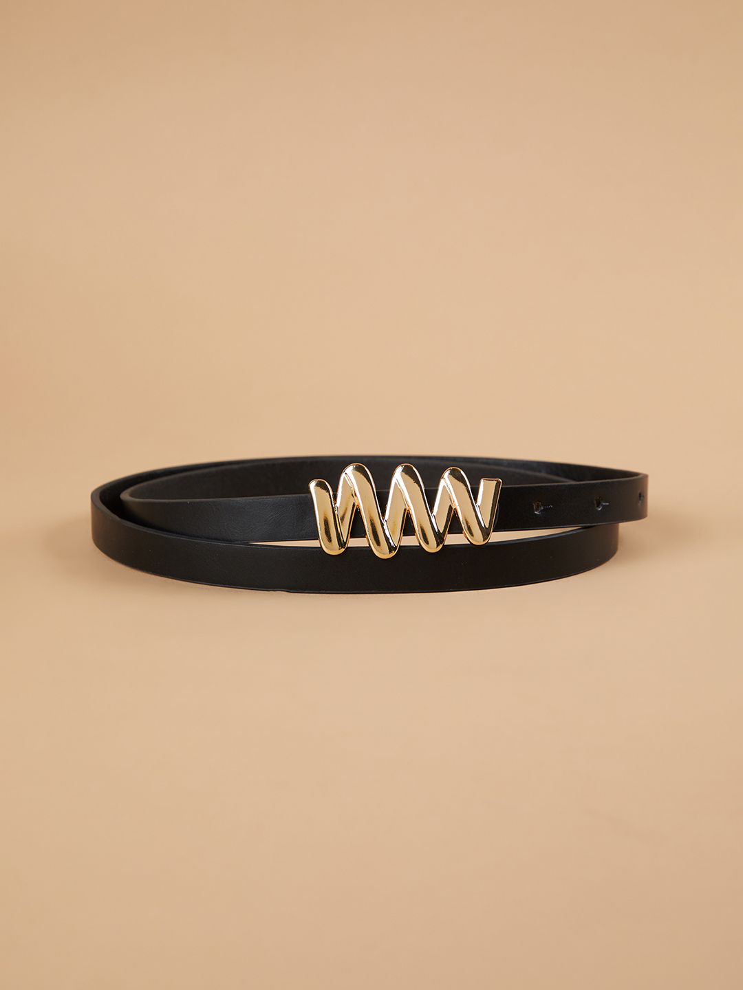 Women Black Genuine Leather Belt-image-44