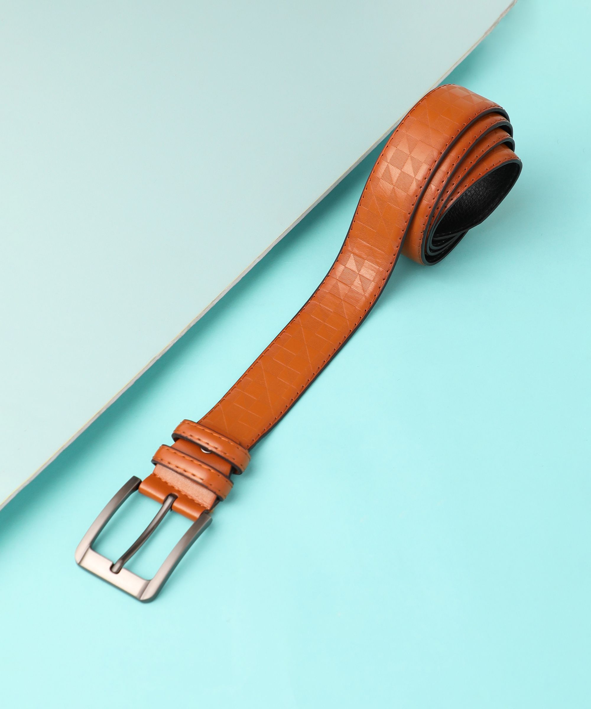 haute sauce Women Casual Brown Artificial Leather Belt-picture-19