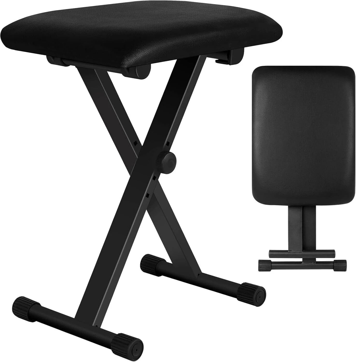 Height Adjustable Keyboard padded Stool bench for Piano and Keyboard Stool Bhapang Instrument-image-1