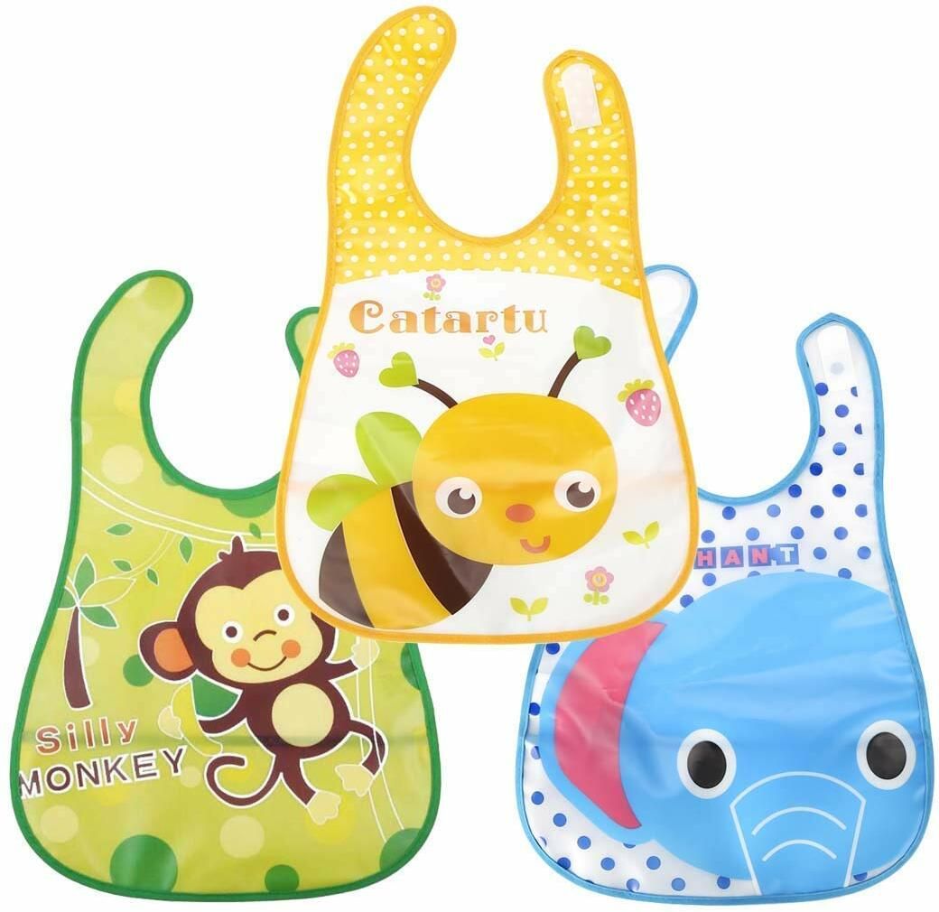 Baby Plastic Apron bibs_PK3-image-21