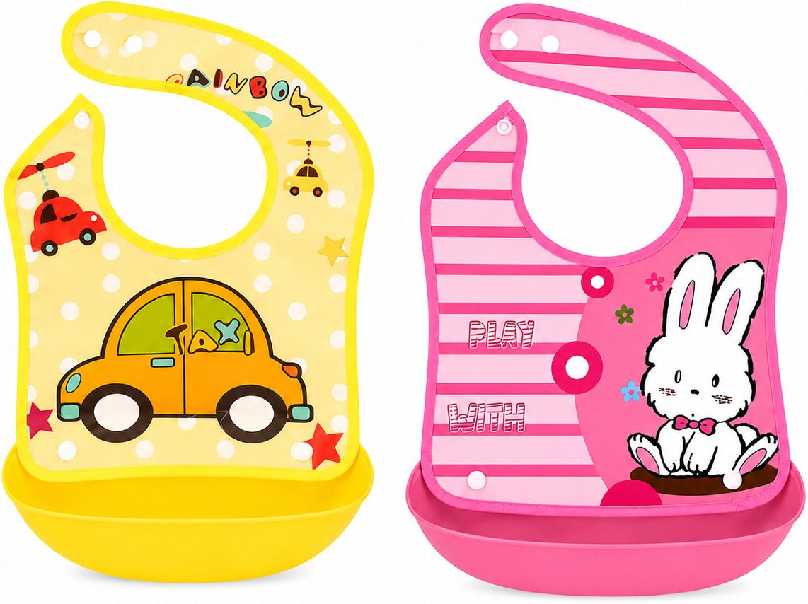 Baby Bibs Waterproof Apron Born Products Neck Napkin-image-36