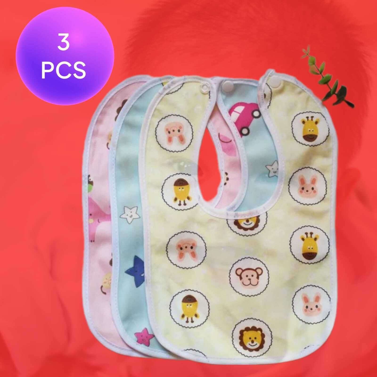 smily kid Colorful Baby Comfortable Water Proof Teething Baby Bib Baby Soft Beeps-picture-11