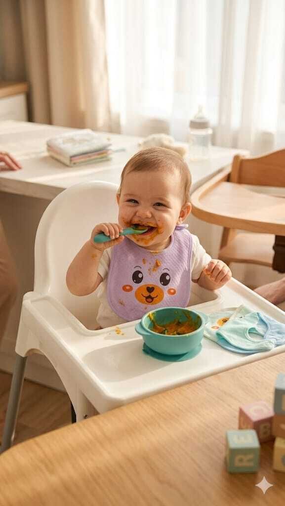 baby holic Baby Cotton Bib Soft Absorbent Feeding Bib for Babies with Snap Closure-picture-45