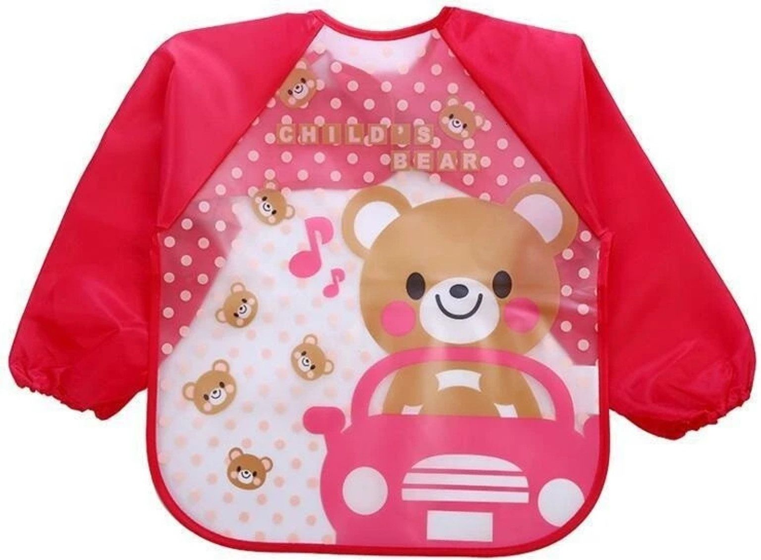 goyyoo Baby Bibs pack of 2 aprons full sleeves waterproof-picture-25