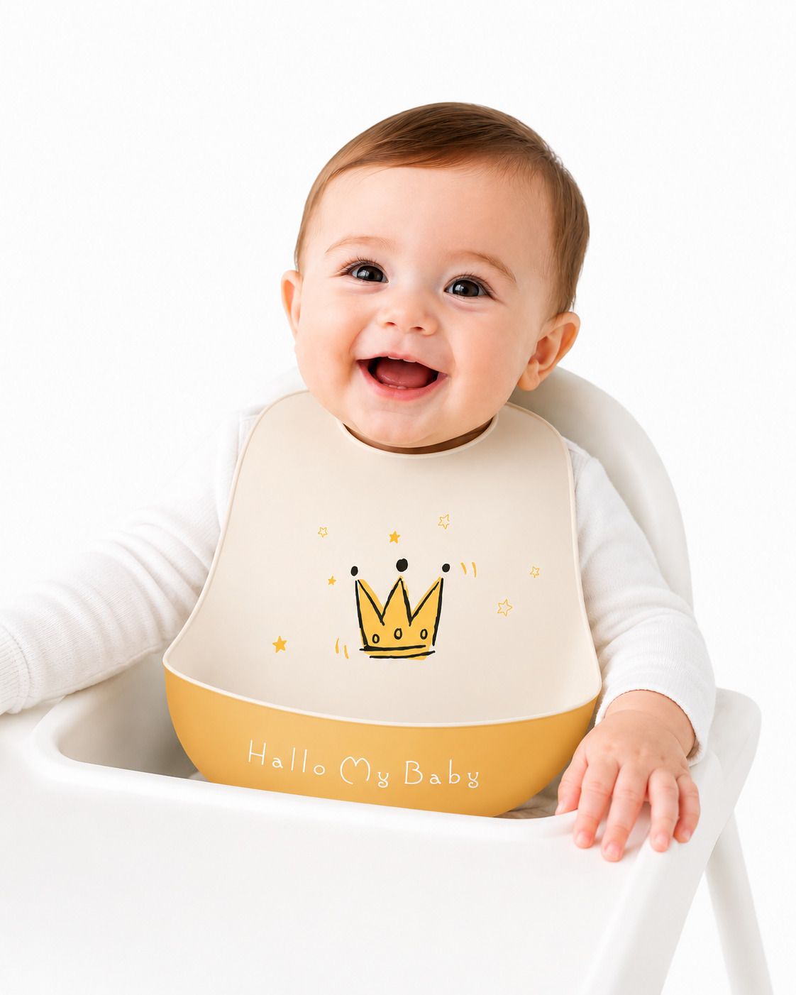 valmora Silicone Baby Bib with Food Catcher Pocket | Reusable Toddler Bib-picture-43