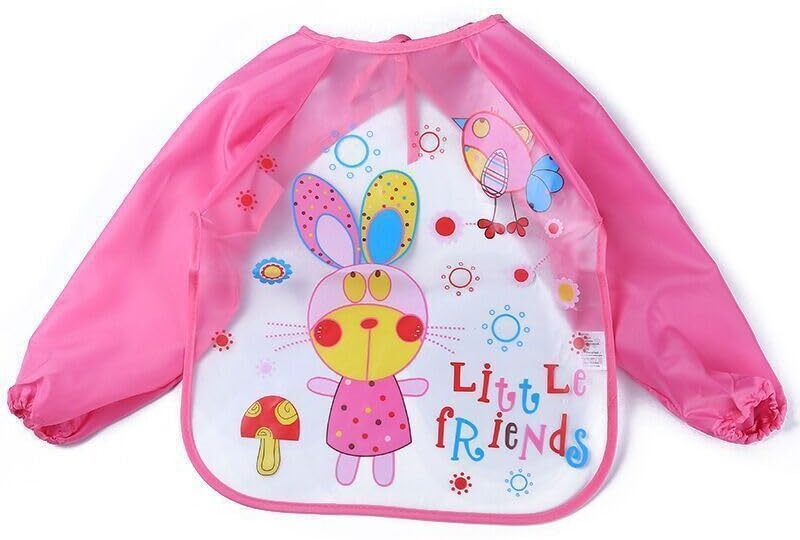 flengo; made for you Waterproof Art Painting Apron Bib Full Sleeve for kids children Boys Girls-picture-28