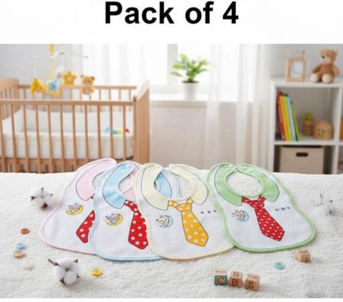 kavya beauty Soft cotton Tie Bib-picture-21