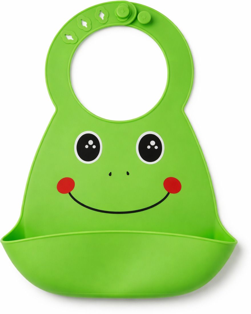 little pea Soft Silicon Water Proof bib with Food catcher-picture-18